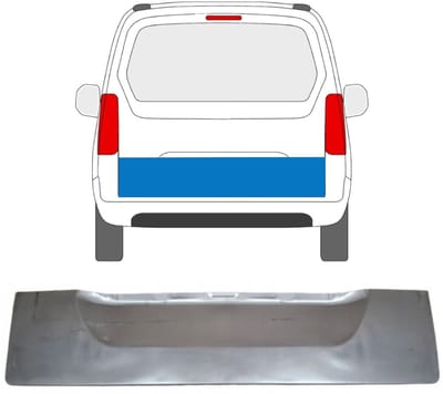 Reparatiepaneel achterklep voor Citroen Berlingo 2008-2018