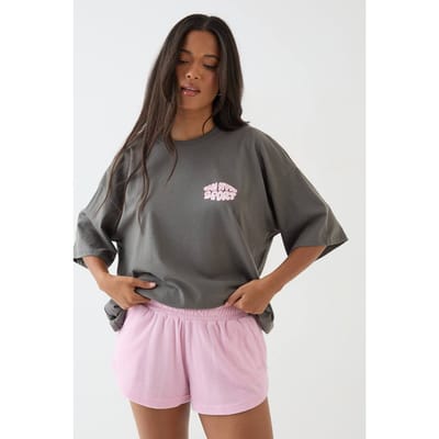 Dames Dsgn Studio Badstof Runner Short | Roze | Maat: XS
