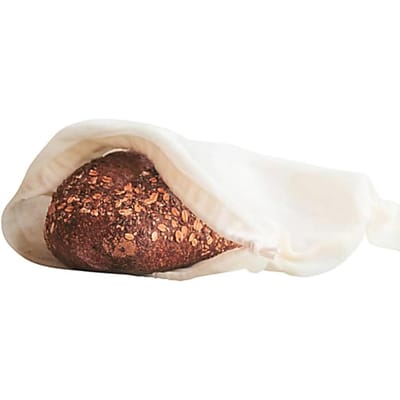 Broodzak large (31x47cm) - Herbruikbaar - Organisch Katoen - GOTS Certificaat - zero waste