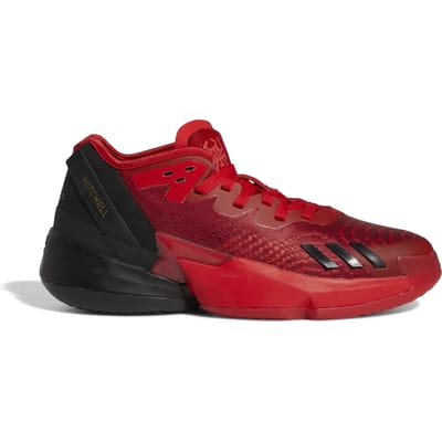 D.o.n.-basketbalschoen voor heren Uitgifte 4 Levendig rood/kernzwart/team Victory Red