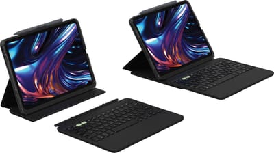 ZAGG Pro Keys 2 Toetsenbord Hoes - QWERTY - Geschikt voor Apple iPad 10.2 / 10.5 - Zwart