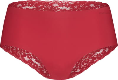 Ten Cate Secrets hipster met kant rood voor Dames | Maat S