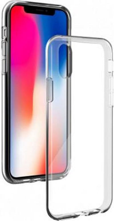 Bigben Connected, Hoesje geschikt voor iPhone X / XS - Flexibel & Dun, Transparant