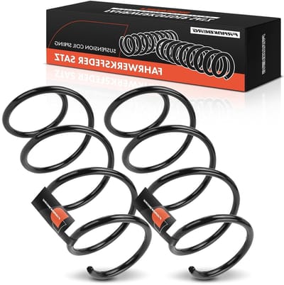 Veer Set - Schroefveer Borgveer - Onderstel Reparatie - Directe Vervanging - 42 x 18 x 18 cm - Metaal