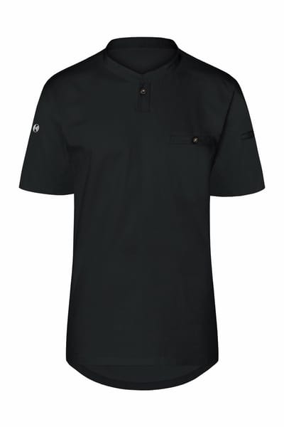 Karlowsky Men´s Short-Sleeved Work Shirt Performance KY152 - Black (ca. Pantone 419C) - XXL