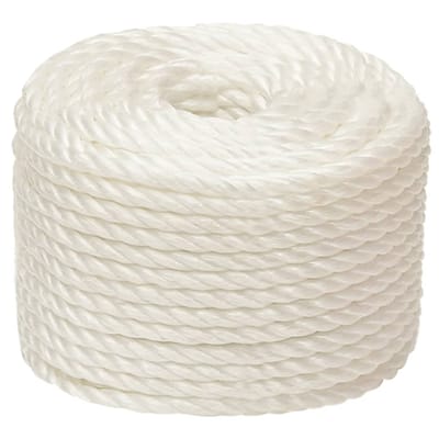 vidaXL - Werktouw - 12 - mm - 25 - m - polypropeen - wit