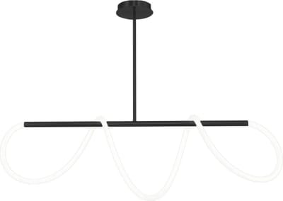 Toolight App856 Hanglamp Zwart 970X97X26Cm