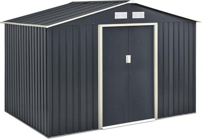 Metalen tuinhuis XL - 277 × 191 × 192 cm
