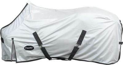 Pagony Flycooler Vliegendeken Zilver - Paardendeken - Maat: 155 - Zilver - Polyamide
