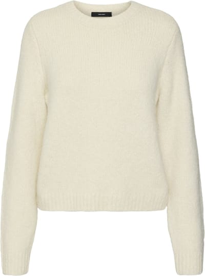 Vero Moda Trui Vmnovah Ls O-neck Pullover Ga Noos 10320495 Birch Dames Maat - XS