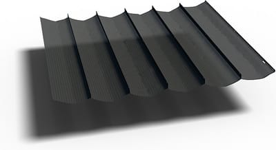 Platinum Sun & Shade – Coolfit – Harmonicadoek – B290xL300cm – Zwart – 5 jaar garantie – 95% UV protectie – Sterk geweven 285 g/m² - Hoge kleurechtheid