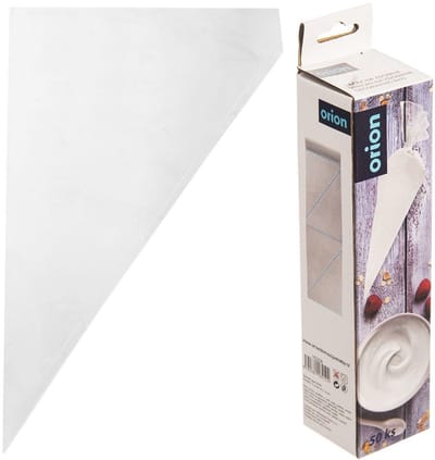 Orion Patisserie - Spuitzak Set - 50 Stuks - Herbruikbaar - Transparant - Voor Decoratie