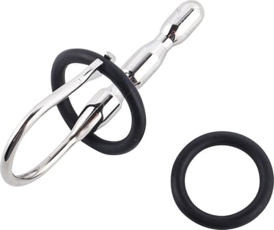 Banoch | Penisplug Colachi | geribbeld | eikelring | max.∅ 10 mm