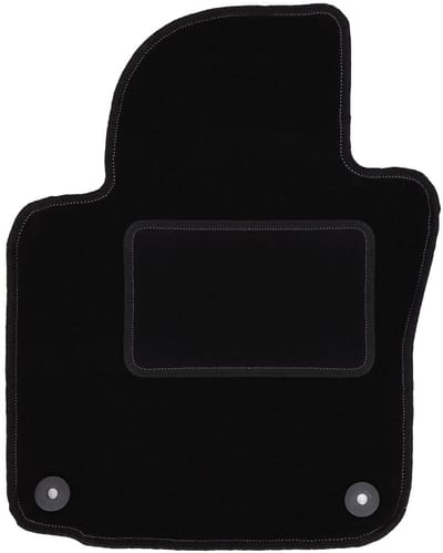 Bestuurdersmat zwart voor: Volkswagen Golf V hatchback, variant, stationwagen (2003-2009)