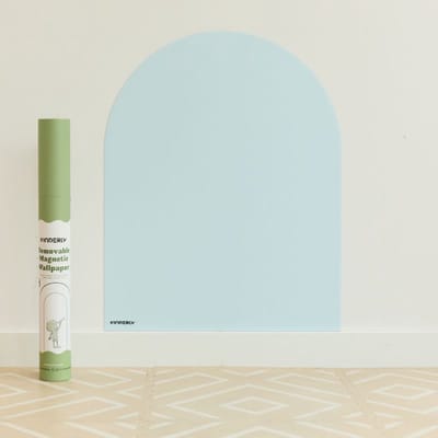 Kinderlybaby - Verwijderbaar Magnetisch behang - SKY BLUE