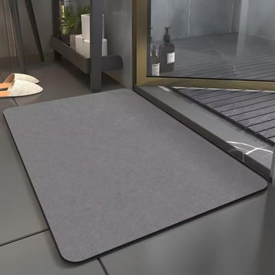 Badkamervloermatten Badkamer Waterabsorptie Sneldrogend Vuilafstotend Antislip Diatomeeënaarde Pads 80*120cm