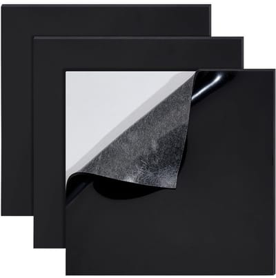 Dailygoods- Siliconen Pad - 3 Stuks - 20 x 20 cm - Zelfklevend - Antislip - 2 mm Dik - Afdichtingsmateriaal - Siliconen Platen