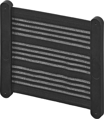 ProPlus Elastisch Opbergnet - 31 x 26,5 cm - Bagagenet - Camper Opbergnet - Car Gadget - Opbergen - Eenvoudige Montage - Voor Camper, Caravan en Boot - Veiligheid - Reizen - Inclusief Schroeven - Bevestiging aan Muur, Plafond of Vloer - M - Zwart