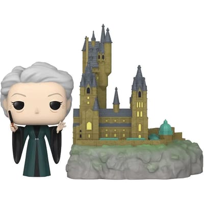 Harry Potter Minerva McGonagall with Hogwarts (Pop! Town) vinyl figuur nr. 33 Unisex Funko Pop! Town - Neutraal - Standard