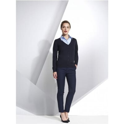 SOL'S Women´s Golden V-Neck Knitted Cardigan L419 - Navy - XXL