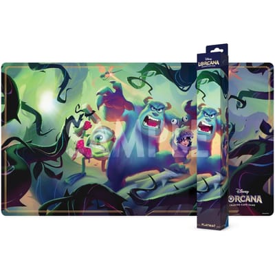 Disney Lorcana Trading Card Game Attack of the Vine! Monsters Inc Playmat
