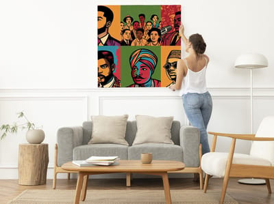 Kunstprint | Wanddecoratie | Dibond | 30 × 30 cm