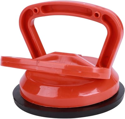 Sterke Zuignap voor Tegels en Glas, 50kg/110.2lbs Lifter met Enkele Klauwen voor Keramische Vloeren en Ramen