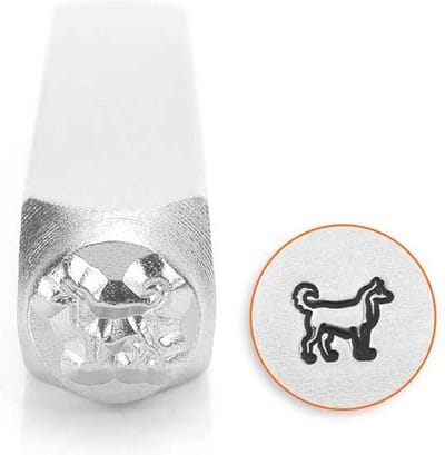 Slagstempel Siberische husky | Hoogte 6mm