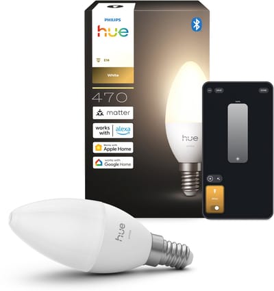 Philips Hue Hue LED-lamp (los) 8721103099600 Energielabel: E (A - G) 1er-Pack E14 0.2 W Warmwit
