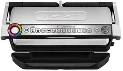 Kontaktgrill XL - Elektrische Grill - Binnen Grillen - 9 Grillprogramma's - XL Grilloppervlak - Roestvrij staal
