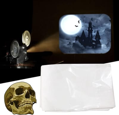 Opvouwbaar Projectiescherm voor Halloween en Kerstmis - 180 cm x 120 cm