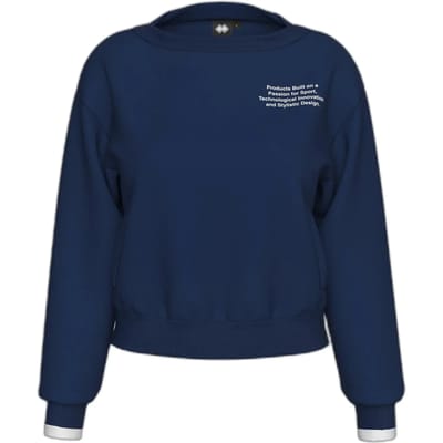 Dames sweatshirt met ronde hals Errea No Logo