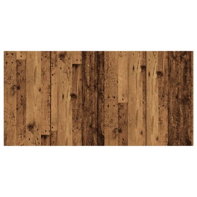 vidaXL - Hoofdeinde - 160x1,5x80 - cm - bewerkt - hout - oud - houtkleurig