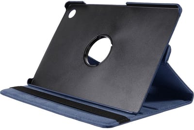 Hoes geschikt voor Samsung Galaxy Tab A9 – Arara draaibaar tablethoes – Donkerblauw