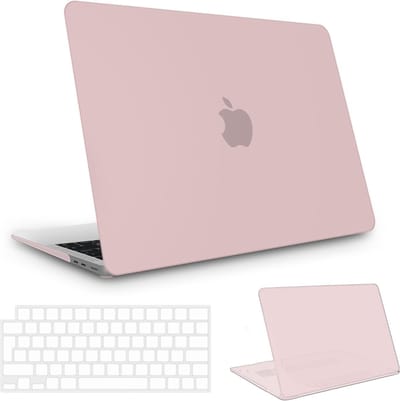 Beschermende Hard Shell Case voor MacBook Air 13.6 Inch - Geschikt voor A3449, A3240, A3113 - Roze, Duurzaam en Stijlvol Ontwerp