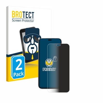 BROTECT - privacy screenprotector voor Honor 200 Lite - Folie Beschermfolie Blauwlichtfilter 2 Stuks