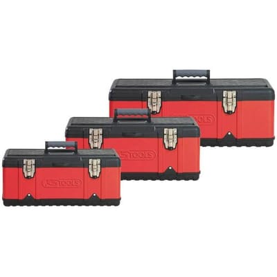 KS Tools 850.0360 Gereedschapskist (leeg) Kunststof, Plaatstaal Zwart-rood