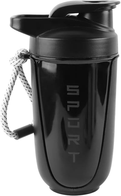 Dailygoods- Protein Shaker 600 ml - Lekvrij - BPA-vrij - Schokbestendig - Lichtgewicht - Duurzaam materiaal - Shakerbeker