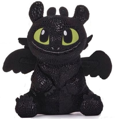 Toothless - Hoe tem je een Draak Pluche Knuffel 23 cm - Speelgoed Knuffels Kinderen Jongens Meisjes - How To Train Your Dragon Plush Toy - Draak Draken Dragon