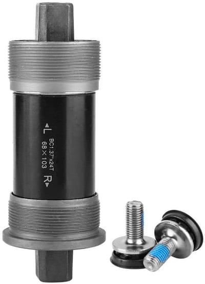 Dailygoods- Trap-as Stevig en Duurzaam - Fietsonderdelen - Stalen Schaal - 68mm - 2 Lagers - 68 * 103mm - Bottom Bracket