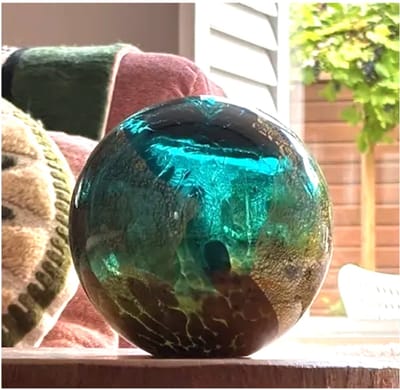 Urn-Glas-Elegance-line-Glasobject-deelbewaring-Bol–Glazen-Mini-urn-voor as-Kunst-Gedenkstuk E01-0,5E-TQ-S-Sahara