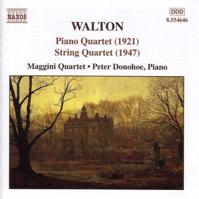 Maggini Quartet - Walton: Piano Quartet | String Quartet (CD)