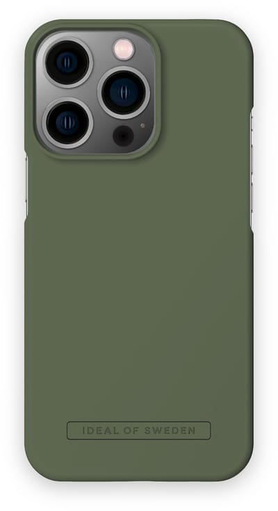 ideal of sweden fashion case seamless geschikt voor Apple iphone 13 pro khaki