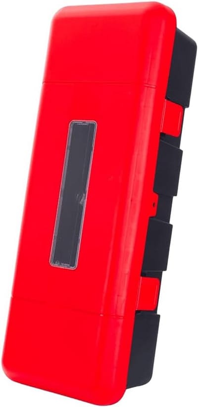 Brandblusserbox voor 9-12 kg blussers - Rood en Duurzaam