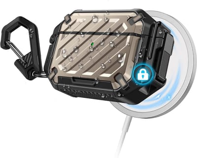 AirPods Pro 3 (2025) Hoesje met Karabijnhaak - IP68 Waterdicht & Valbestendig