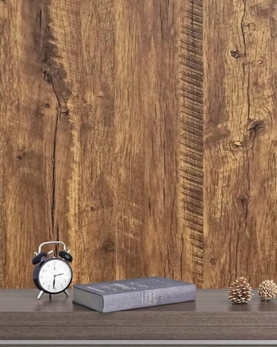 Zelfklevend Houtlook Behang 45 cm x 300 cm - Waterdichte Wandbekleding voor Interieurs