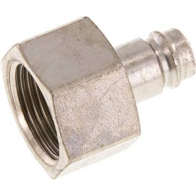 Gehard staal DN 10 Luchtkoppeling Insteeknippel G 3/4 inch Binnendraad