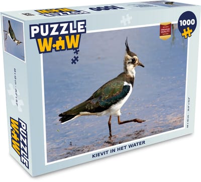 Puzzel Kievit in het water - Legpuzzel - Puzzel 1000 stukjes volwassenen