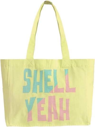 Canvas Tote Bag - Strandtas Grote Tas - Dagelijks Gebruik - Met Rits En Vakken