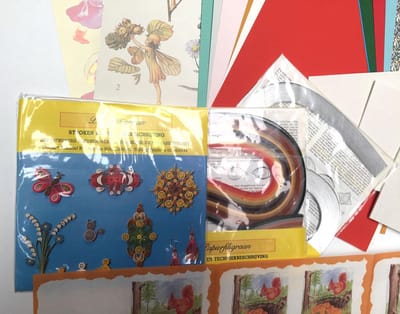 Groot Knutselpakket - Filigraanpapier, Decorvloei, Foam blokjes, 3DA4 Vellen, A4 en A5 Karton - Voor kaarten maken, Scrapbooking en andere creatieve objecten.